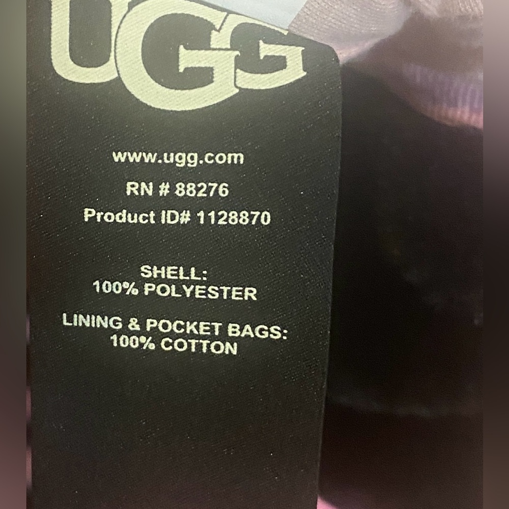 UGG Marlene Sherpa Jacket Animalia Full Zip Plush Fleece Stand Collar WMNS L NWT - Picture 10 of 13